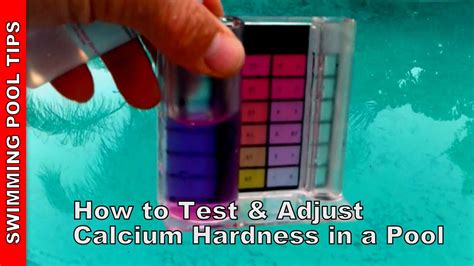 hardness test in pools|recommended calcium hardness for pool.